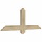 Ekena Millwork Eugene Rough Sawn Timber Gable Bracket, Douglas Fir, 48"W x 18"H x 2"D x 4"F, 9/12 Pitch GBW048X18X0204EUG00RDF - alternate 2
